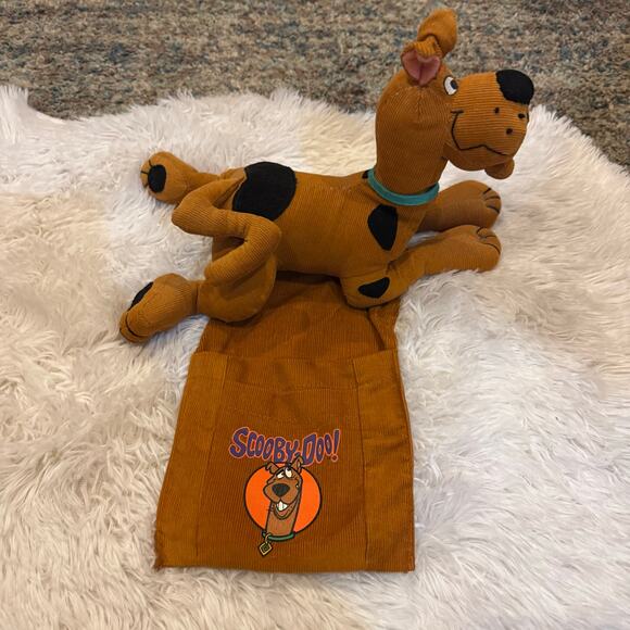 Scooby Doo Caddy VTG 1999 weighted Plush remote control holder - Picture 2 of 7